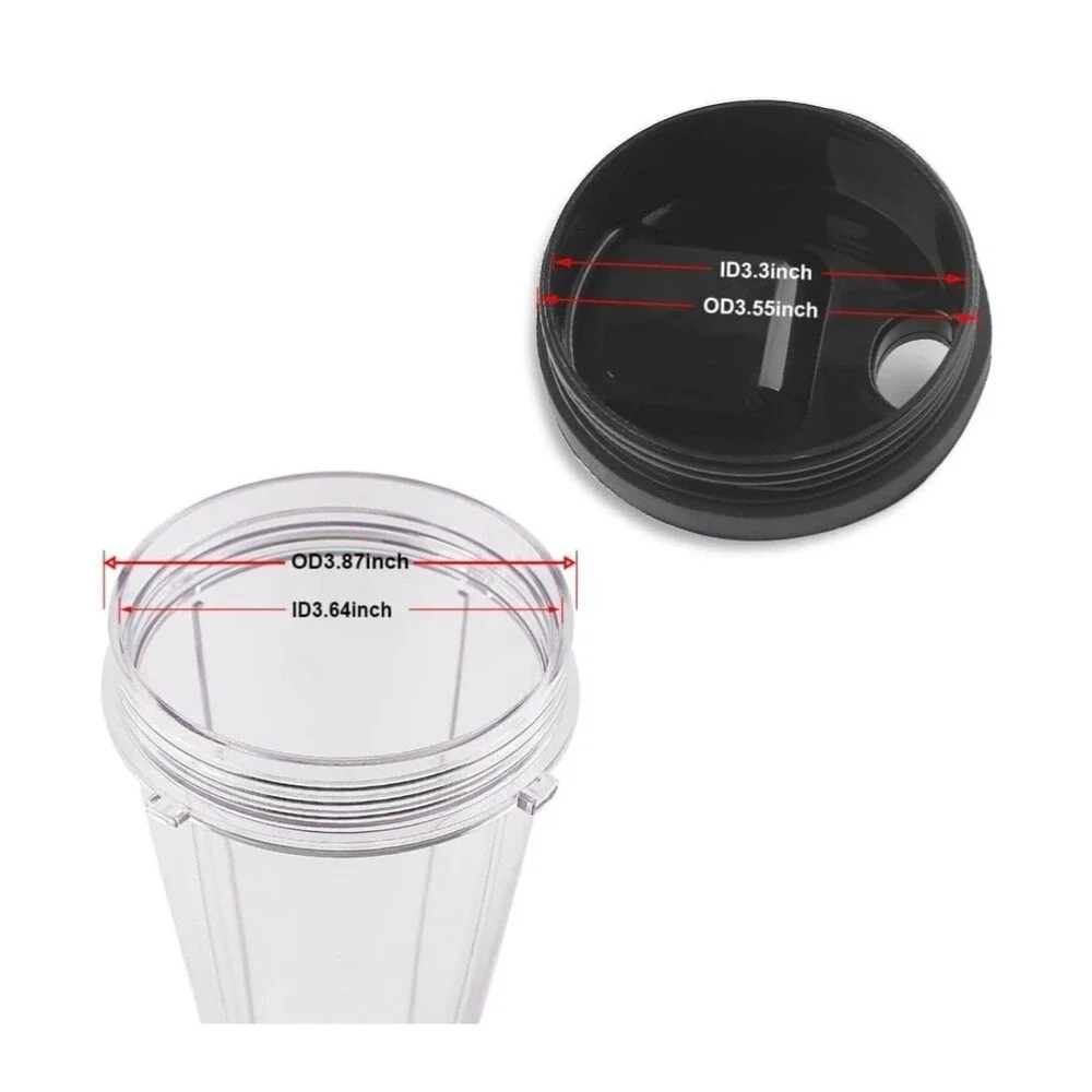 Anbige Replacement Parts Lids Compatible with Ninja Blender, 3.35